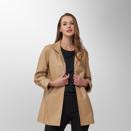 Toofan - Beige - Cardigan 2 pocket Jacket - PL 08