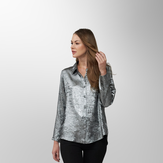 Toofan - Silver - Rounded Bottom Shirt  - F 1 - 01