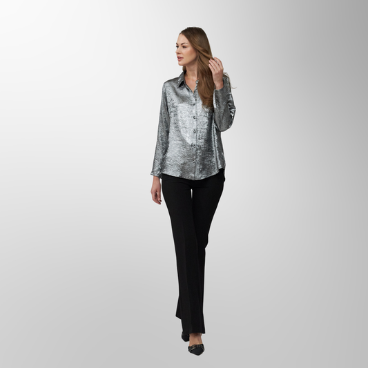 Toofan - Silver - Rounded Bottom Shirt  - F 1 - 01