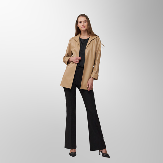 Toofan - Beige - Cardigan 2 pocket Jacket - PL 08