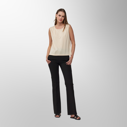 Toofan - Beige - Classic Tank Top – The Perfect Layering Essential for Every Wardrobe - M 100