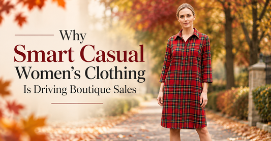 Why Smart Casual Women's Clothing Is Driving Boutique Sales