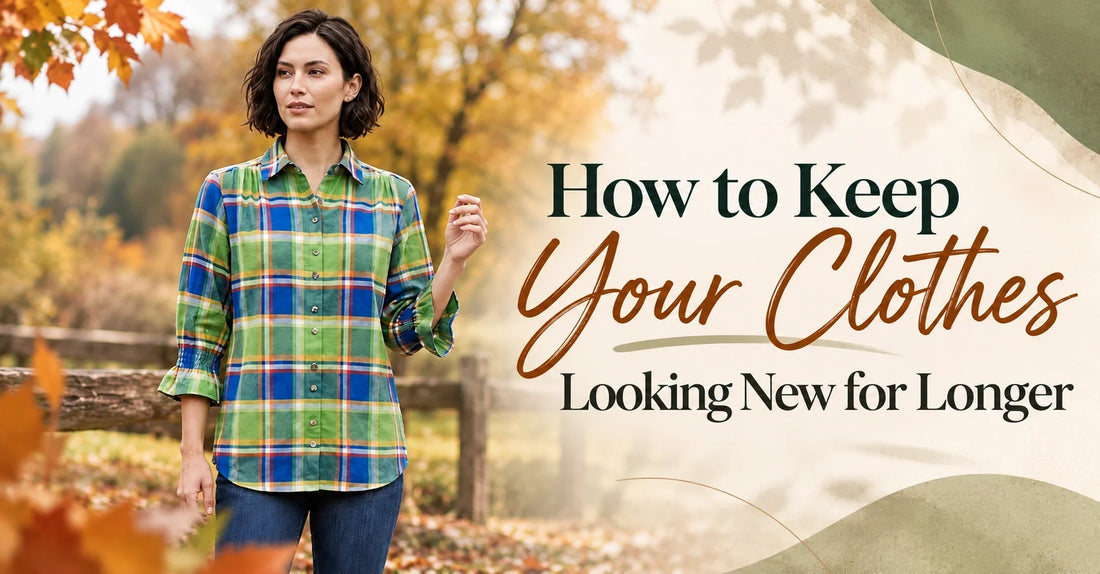 How to Keep Your Clothes Looking New for Longer