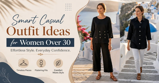 Smart Casual Outfit Ideas for Women Over 30