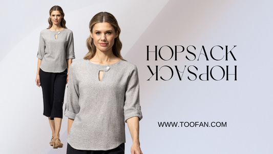 The Art of Hopsack: Exploring Toofan's Signature Fabric Collection