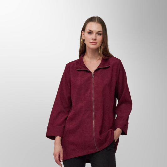 Zipper Down Shirt Women – Effortless Style Meets Everyday Comfort - C 807