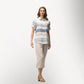 Toofan - Cap-Sleeve Striped Linen Shirt – Women’s Regular Fit - LST 403
