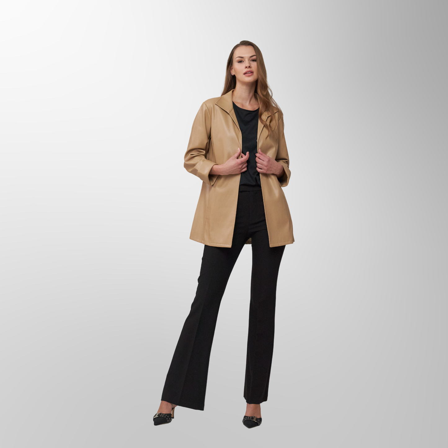 Toofan - Beige - Cardigan 2 pocket Jacket - PL 08