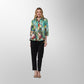 Toofan - Print - Floral Carnival Women's Collared Top - DP 34 - 681