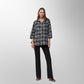 Toofan - Black - Ice Black Checkered Relaxed Fit Top - PL 88-102