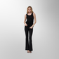 Toofan - Black - Black Glitter Tank Top – Subtle Sparkle, Effortless Grace - M 300