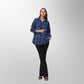Toofan - Royal - Royal Grid Checkered Relaxed Fit Top - PL 88-102