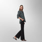 Toofan - Leaf - Textured Grace Casual Round Neck Top - CR 36