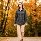 Toofan - Eyelash Shirt | Charcoal Textured Polyester Button Down Shirt - EL38
