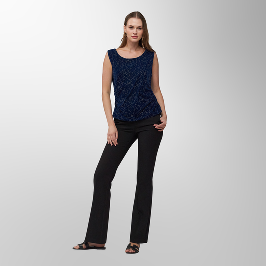 Toofan - Navy - Bling Glitter Tank Top Sparkle with Sophistication- M 300