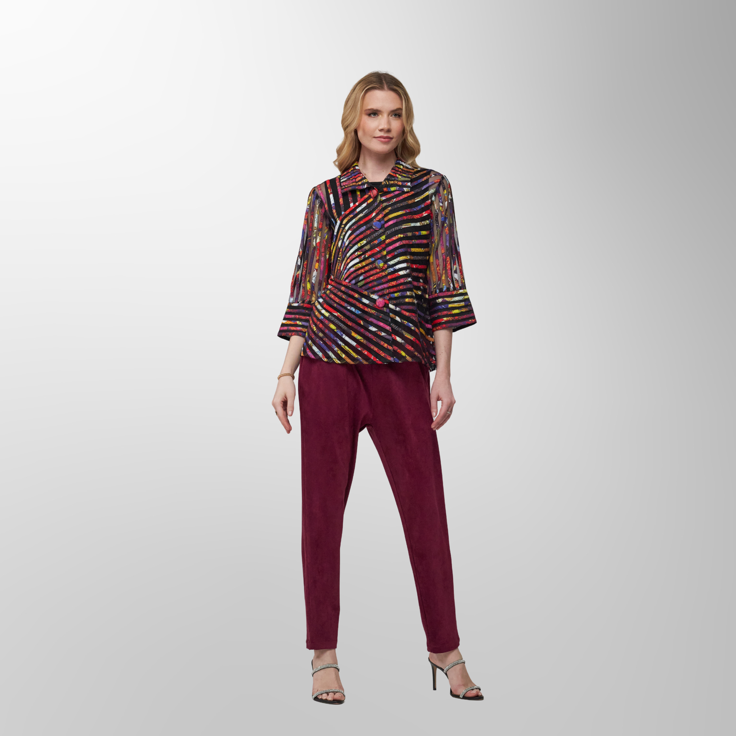 Toofan - Print - Soutache Multi Color Jacket – The Art of Celebration in Every Stitch - SR 706 - 30