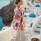 Toofan - Printed - Cotton Shirt with Wire Collar Summer Abstract Design - CP21-193