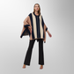 Toofan - Multi Stripe - Multi Stripe Round Neck Cardigan Jacket – Vibrant Style, Timeless Comfort - OS 227