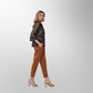 Toofan - Print - Button Down Soutache Ribbon Jacket  - SR 706 - 28