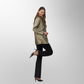 Toofan - Gold  - Round Neck Cardigan Jacket  - CS 1 - 19
