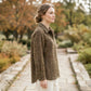 Toofan - Eyelash Shirt | Coffee 100% Polyester Relaxed Fit - EL38
