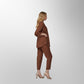 Toofan - Mocha - Mocha Breeze Relaxed Button Tunic - CR 25