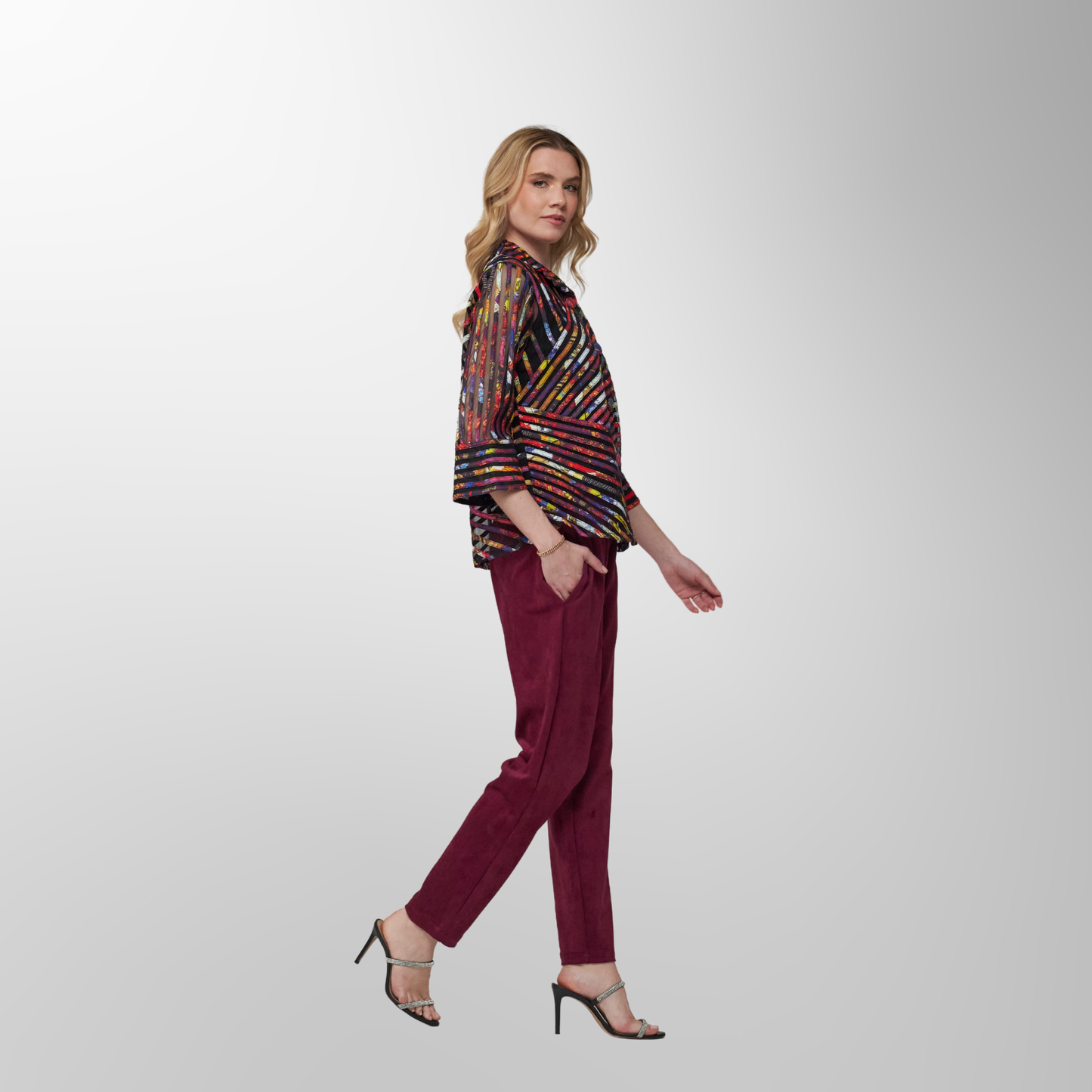 Toofan - Print - Soutache Multi Color Jacket – The Art of Celebration in Every Stitch - SR 706 - 30