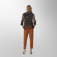 Toofan - Print - Button Down Soutache Ribbon Jacket  - SR 706 - 28
