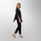 Toofan - Black - Layered Embroidered Tunic  - OS 203 - 1