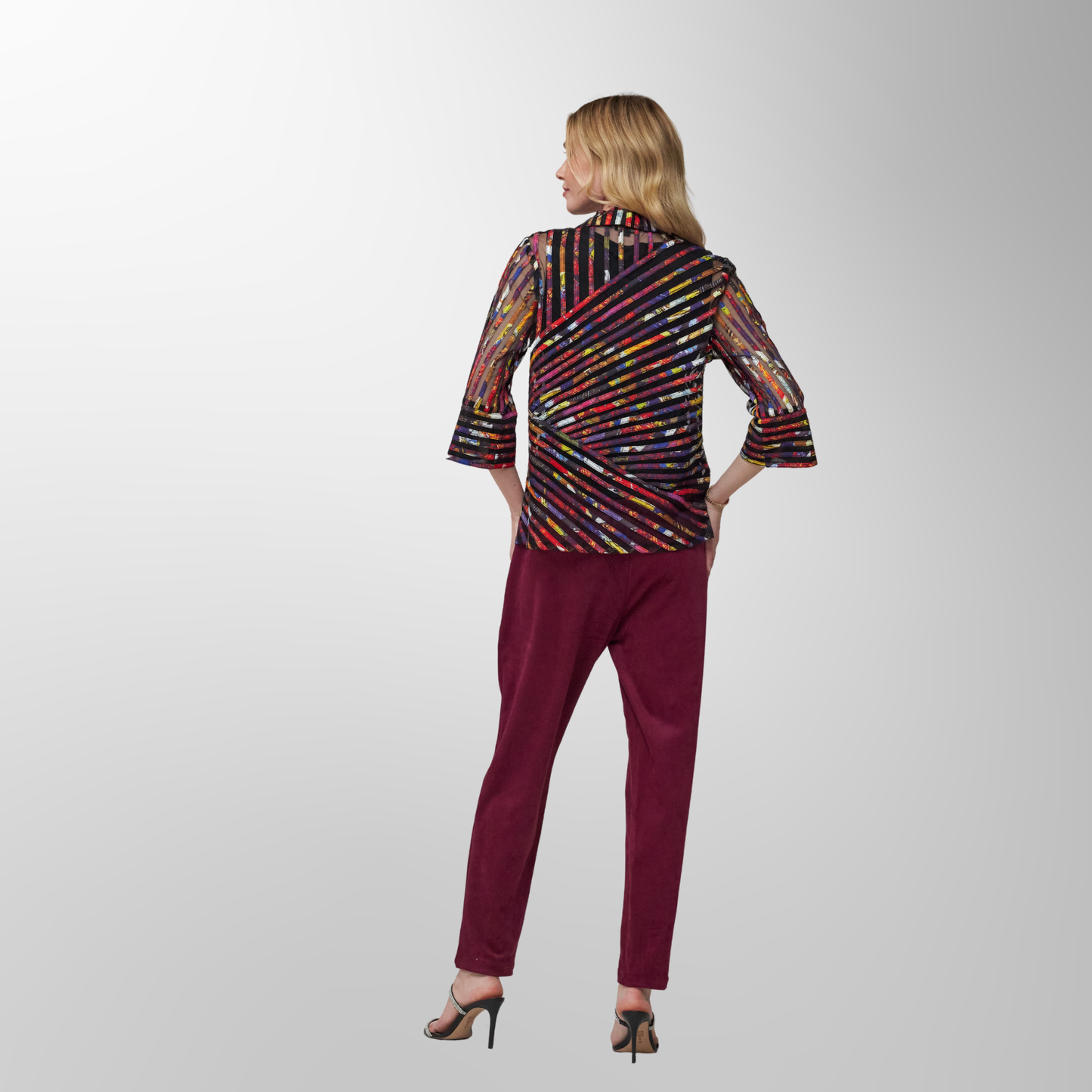 Toofan - Print - Soutache Multi Color Jacket – The Art of Celebration in Every Stitch - SR 706 - 30