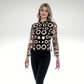 Toofan – Gold – Circle Detail Jacket – MT 1002